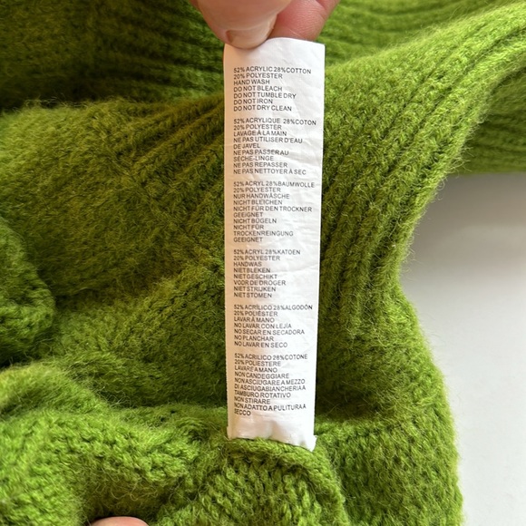 NASTY GAL - RECYCLED CONTENT CABLE TURTLE NECK JUMPER - Picture 3 of 3